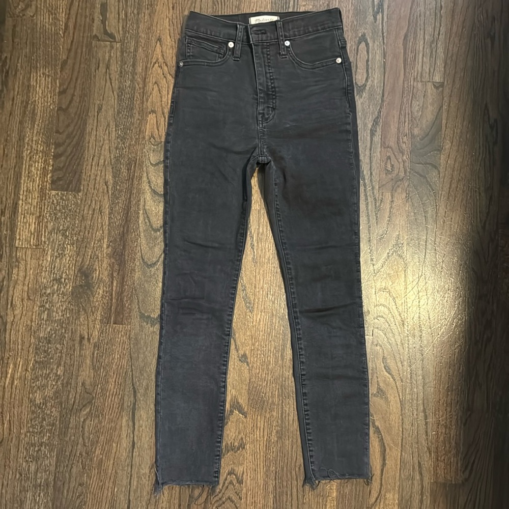 Madewell 11” High Rise Skinny Jeans Size 24P
